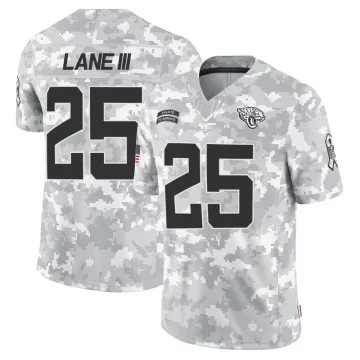 Men's Jacksonville Jaguars ＃25 Rayuan Lane III Arctic Camo Limited 2024 Salute to Service Jersey