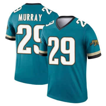 Men's Jacksonville Jaguars ＃29 Eric Murray Teal Legend Prowler Throwback Jersey