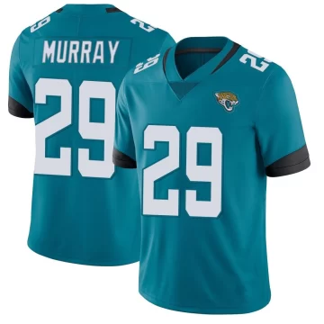 Men's Jacksonville Jaguars ＃29 Eric Murray Teal Limited Vapor Untouchable Jersey