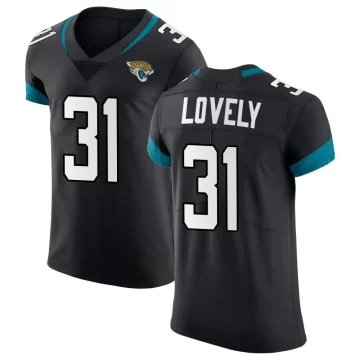 Men's Jacksonville Jaguars ＃31 Keni-H Lovely Black Elite Vapor Untouchable Jersey