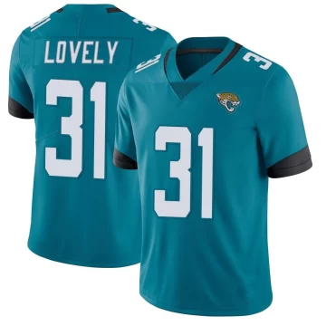 Men's Jacksonville Jaguars ＃31 Keni-H Lovely Teal Limited Vapor Untouchable Jersey