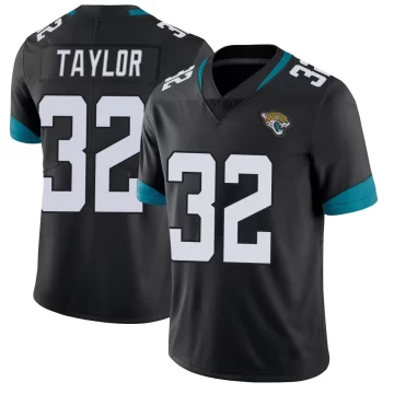 Men's Jacksonville Jaguars ＃32 Keith Taylor Black Limited Vapor Untouchable Jersey