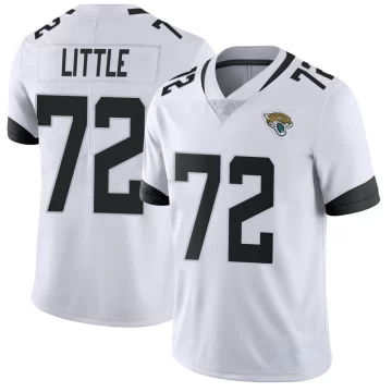 Men's Jacksonville Jaguars ＃72 Walker Little White Limited Vapor Untouchable Jersey