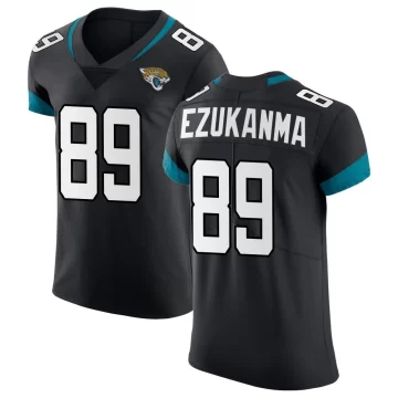 Men's Jacksonville Jaguars ＃89 Erik Ezukanma Black Elite Vapor Untouchable Jersey