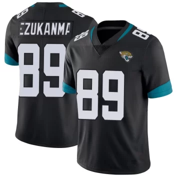 Men's Jacksonville Jaguars ＃89 Erik Ezukanma Black Limited Vapor Untouchable Jersey