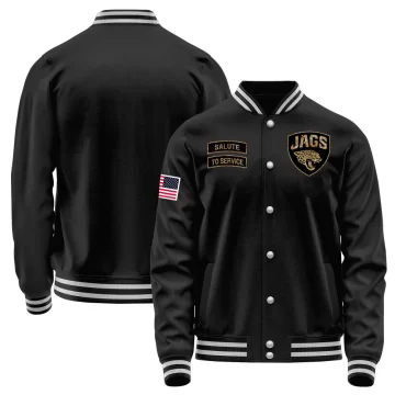 Men's Jacksonville Jaguars Black Salute to Service Sideline Performance Jacket