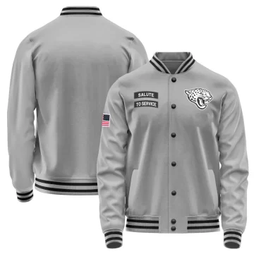 Men's Jacksonville Jaguars Gray Salute to Service Performance Jacket