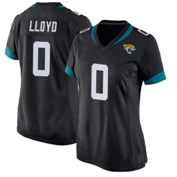 Women's Jacksonville Jaguars ＃0 Devin Lloyd Black Game Jersey