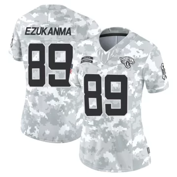 Women's Jacksonville Jaguars ＃89 Erik Ezukanma Arctic Camo Limited 2024 Salute to Service Jersey