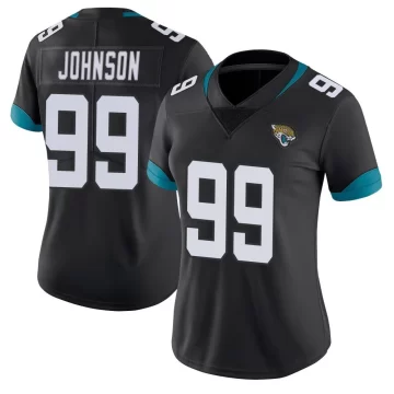 Women's Jacksonville Jaguars ＃99 Austin Johnson Black Limited Vapor Untouchable Jersey