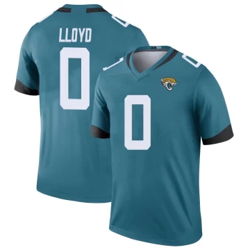 Youth Jacksonville Jaguars ＃0 Devin Lloyd Teal Legend Color Rush Jersey