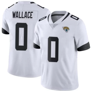 Youth Jacksonville Jaguars ＃0 Levi Wallace White Limited Vapor Untouchable Jersey