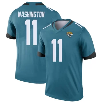 Youth Jacksonville Jaguars ＃11 Parker Washington Teal Legend Color Rush Jersey
