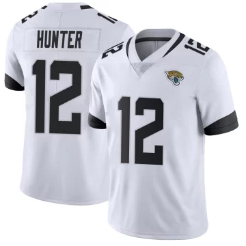 Youth Jacksonville Jaguars ＃12 Travis Hunter White Limited Vapor Untouchable Jersey