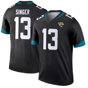 Youth Jacksonville Jaguars ＃13 Dorian Singer Black Legend Jersey