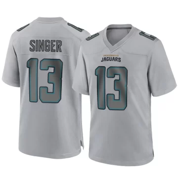 Youth Jacksonville Jaguars ＃13 Dorian Singer Gray Game Atmosphere Fashion Jersey