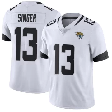 Youth Jacksonville Jaguars ＃13 Dorian Singer White Limited Vapor Untouchable Jersey