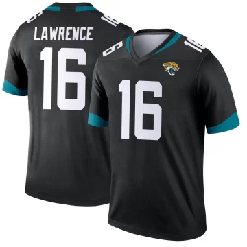 Youth Jacksonville Jaguars ＃16 Trevor Lawrence Black Legend Jersey