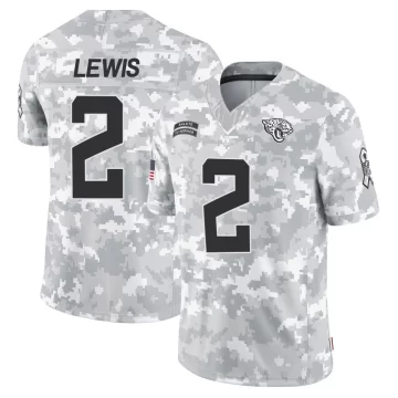 Youth Jacksonville Jaguars ＃2 Jourdan Lewis Arctic Camo Limited 2024 Salute to Service Jersey