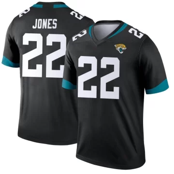 Youth Jacksonville Jaguars ＃22 Jarrian Jones Black Legend Jersey