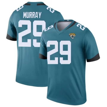 Youth Jacksonville Jaguars ＃29 Eric Murray Teal Legend Color Rush Jersey