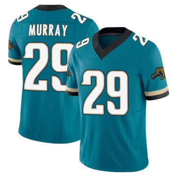 Youth Jacksonville Jaguars ＃29 Eric Murray Teal Limited Prowler Throwback Vapor F.U.S.E. Jersey