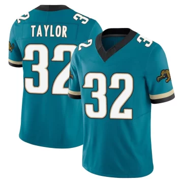 Youth Jacksonville Jaguars ＃32 Keith Taylor Teal Limited Prowler Throwback Vapor F.U.S.E. Jersey