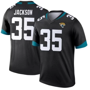 Youth Jacksonville Jaguars ＃35 Matthew Jackson Black Legend Jersey