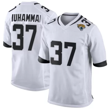 Youth Jacksonville Jaguars ＃37 Jabbar Muhammad White Game Jersey