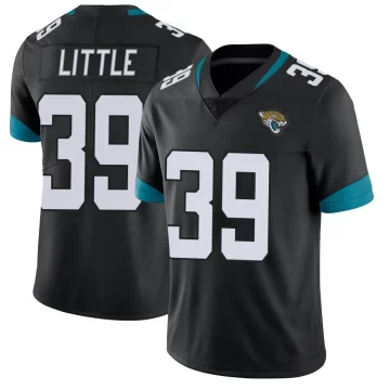 Youth Jacksonville Jaguars ＃39 Cam Little Black Limited Vapor Untouchable Jersey