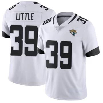 Youth Jacksonville Jaguars ＃39 Cam Little White Limited Vapor Untouchable Jersey
