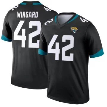 Youth Jacksonville Jaguars ＃42 Andrew Wingard Black Legend Jersey