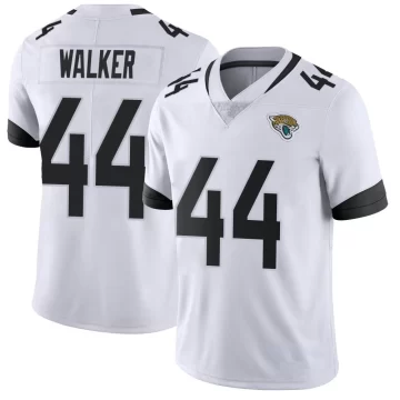 Youth Jacksonville Jaguars ＃44 Travon Walker White Limited Vapor Untouchable Jersey
