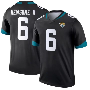 Youth Jacksonville Jaguars ＃6 Greg Newsome II Black Legend Jersey