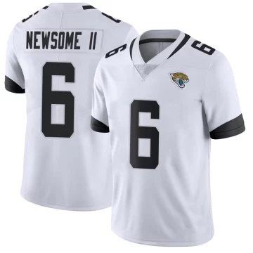 Youth Jacksonville Jaguars ＃6 Greg Newsome II White Limited Vapor Untouchable Jersey