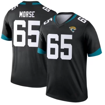 Youth Jacksonville Jaguars ＃65 Mitch Morse Black Legend Jersey