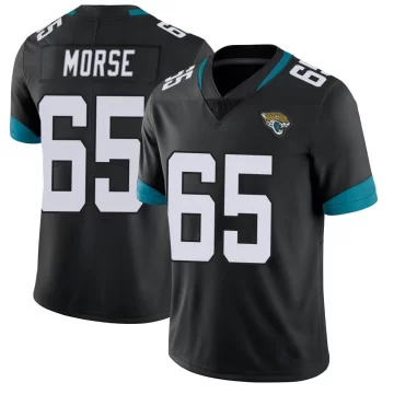 Youth Jacksonville Jaguars ＃65 Mitch Morse Black Limited Vapor Untouchable Jersey