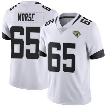 Youth Jacksonville Jaguars ＃65 Mitch Morse White Limited Vapor Untouchable Jersey