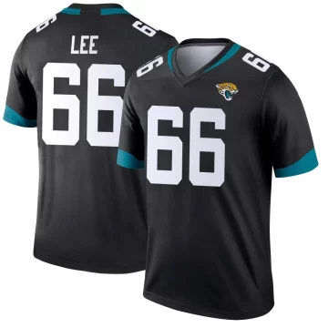Youth Jacksonville Jaguars ＃66 Ricky Lee Black Legend Jersey