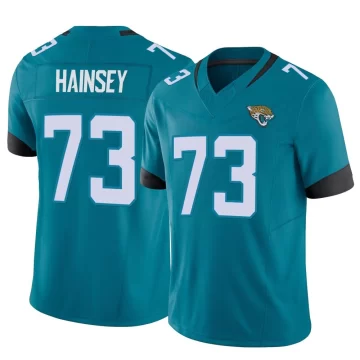 Youth Jacksonville Jaguars ＃73 Robert Hainsey Teal Limited Vapor F.U.S.E. Jersey