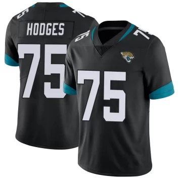 Youth Jacksonville Jaguars ＃75 Cooper Hodges Black Limited Vapor Untouchable Jersey