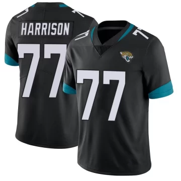 Youth Jacksonville Jaguars ＃77 Anton Harrison Black Limited Vapor Untouchable Jersey