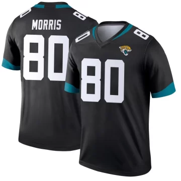 Youth Jacksonville Jaguars ＃80 Quintin Morris Black Legend Jersey