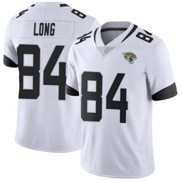 Youth Jacksonville Jaguars ＃84 Hunter Long White Limited Vapor Untouchable Jersey