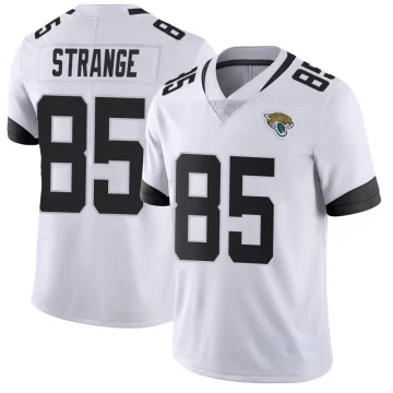 Youth Jacksonville Jaguars ＃85 Brenton Strange White Limited Vapor Untouchable Jersey
