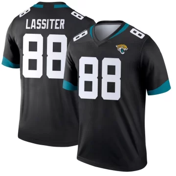Youth Jacksonville Jaguars ＃88 Darius Lassiter Black Legend Jersey