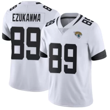 Youth Jacksonville Jaguars ＃89 Erik Ezukanma White Limited Vapor Untouchable Jersey