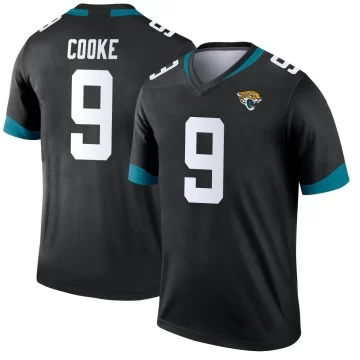 Youth Jacksonville Jaguars ＃9 Logan Cooke Black Legend Jersey