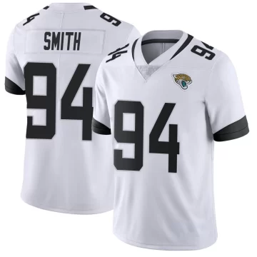 Youth Jacksonville Jaguars ＃94 Maason Smith White Limited Vapor Untouchable Jersey